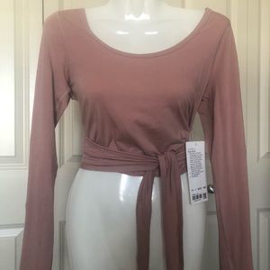 NWT- Lulu Lemon Wrap Top